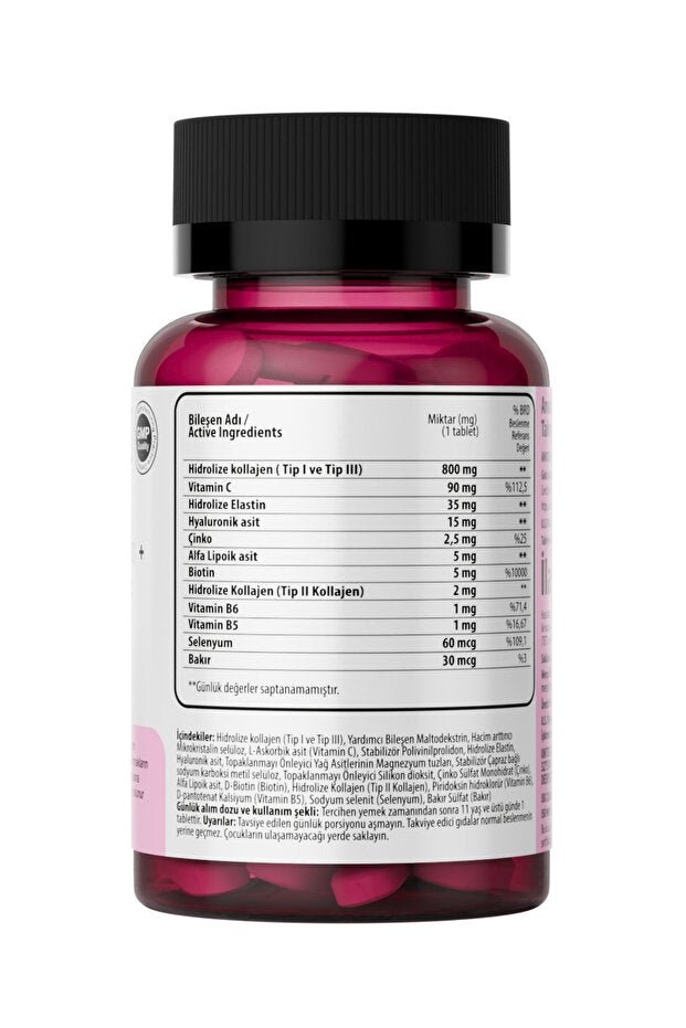 Beauty Mix Collagen - Type I,II,III + Essential Nutrients, 30 Tablets - TryAladdin