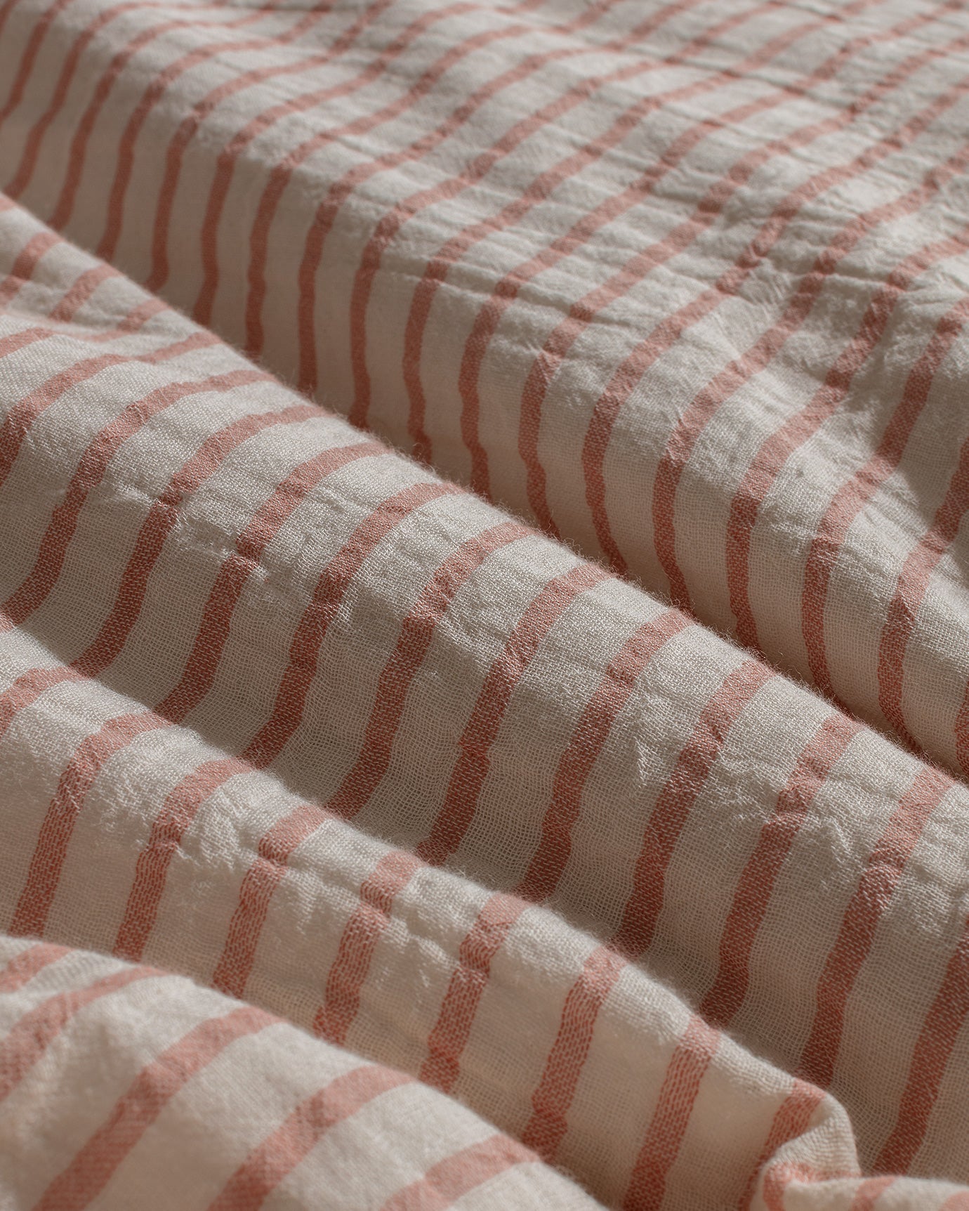 100% Cotton King Size Duvet Set - Yarn Dyed Muslin Comfort
