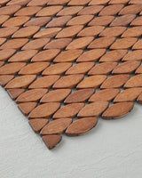 Professional Anti Slip Shower Mat Light Brown 40x60cm