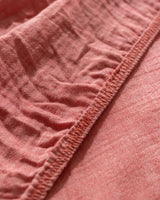 100% Cotton Double Pique Bedspread Set - Soft Muslin Weave
