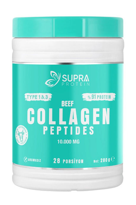 Beef Collagen Peptides - 280g Unflavored Type 1 & 3 - TryAladdin
