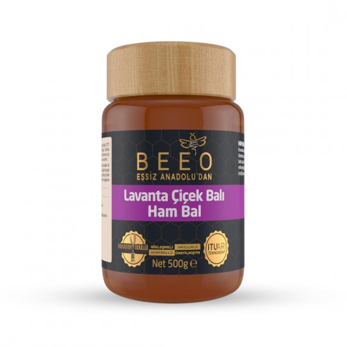 Bee'O | Lavender Raw Honey