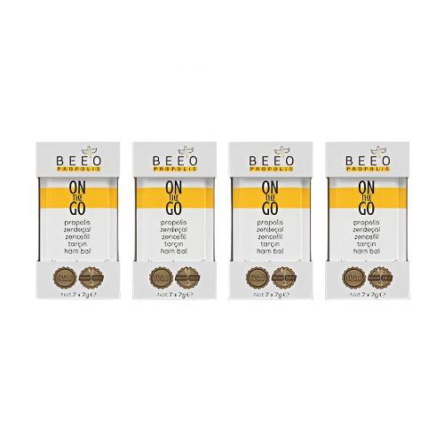 Bee'O | Propolis On The Go - Pack of 4