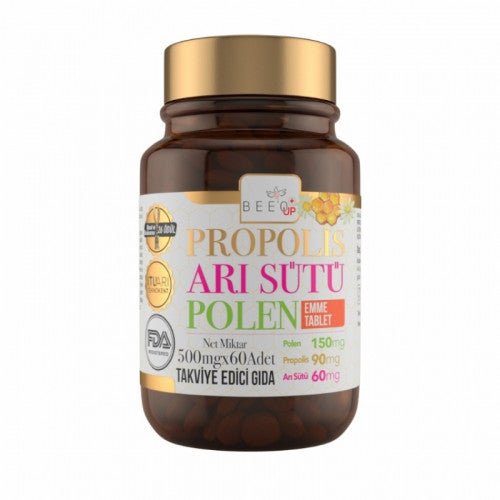 Bee'O | Propolis Royal Jelly Pollen Natural Tablets for Children