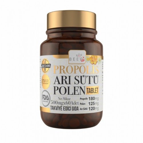 Bee'O | Propolis Royal Jelly Pollen Tablet for Adults