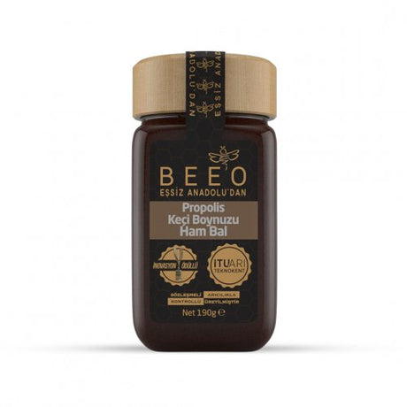 Bee'O | Raw Honey Propolis Paste with Carob