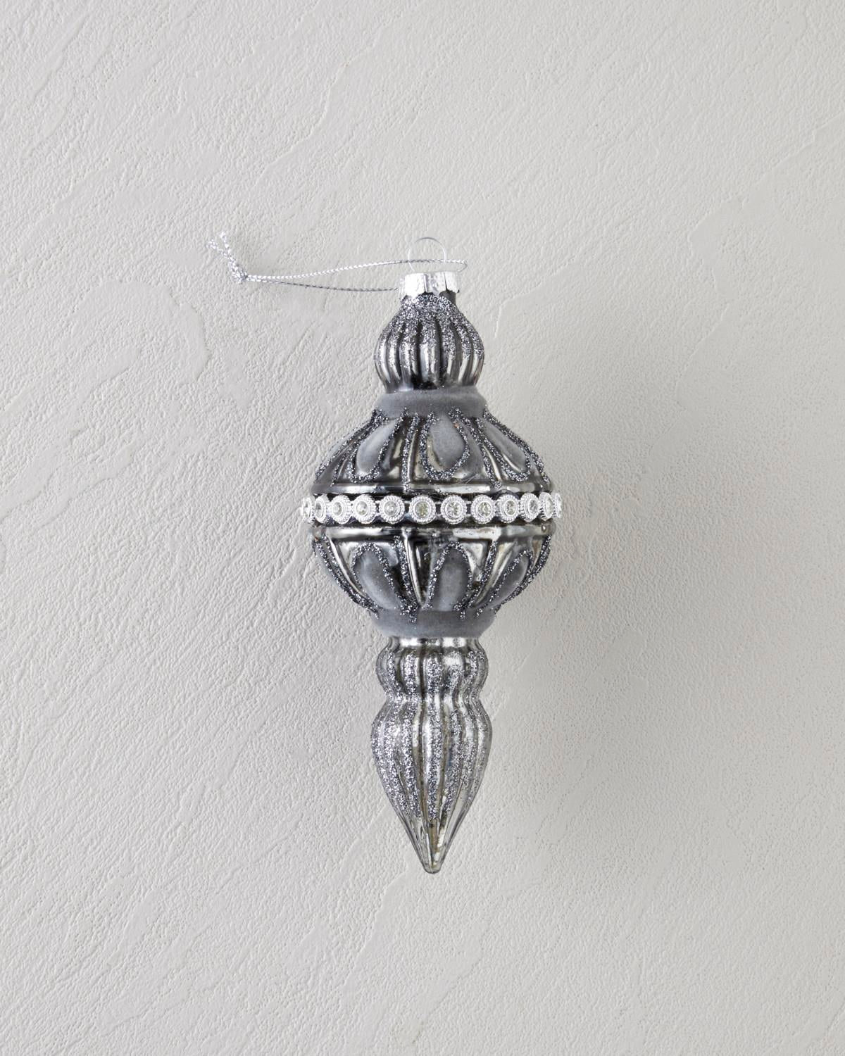 Bega Style elegant grå juletræspynt — engros