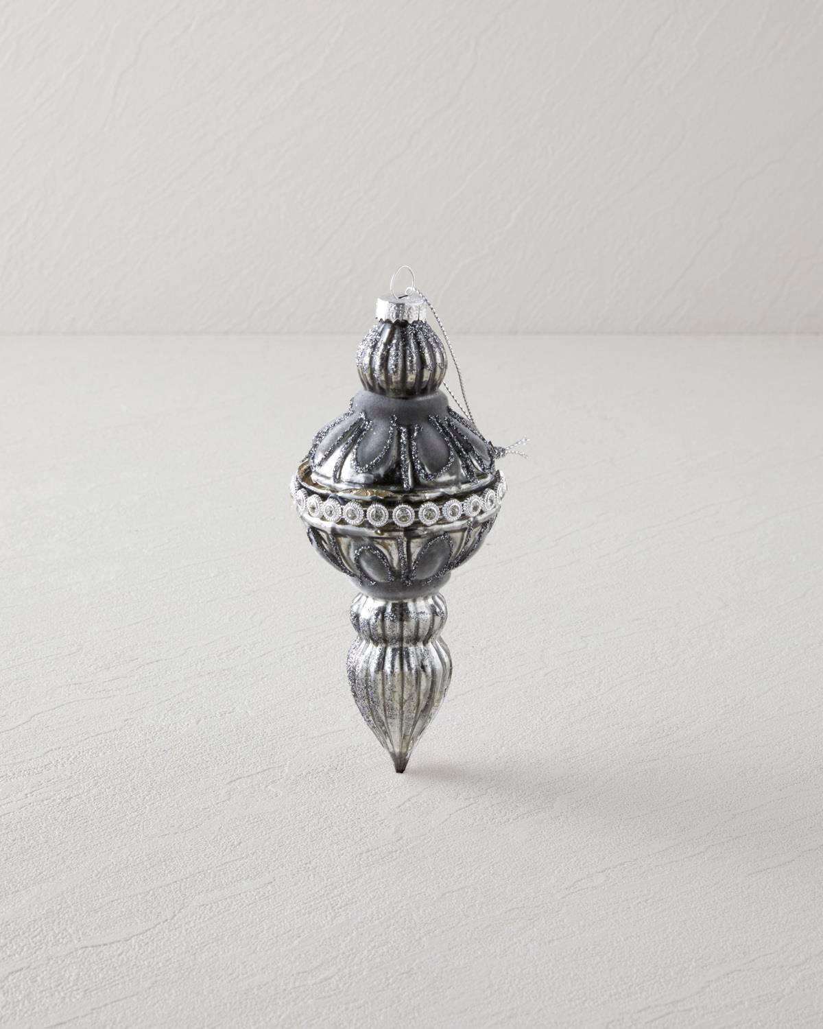 Bega Style elegant grå juletræspynt — engros