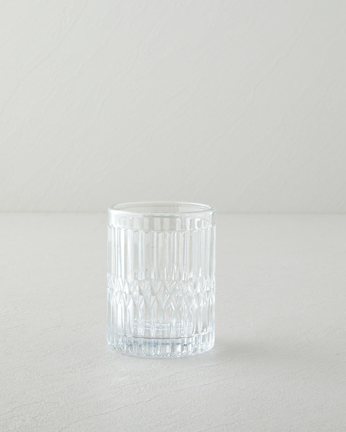 Premium 3 Piece Clear Glass Bathroom Accessory Set   Modern Design