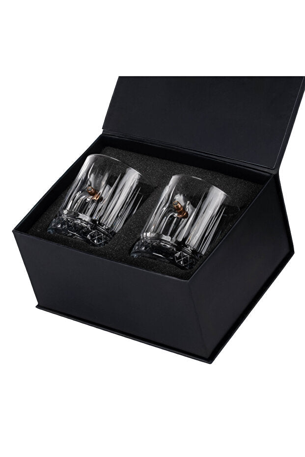 Bellore Professional Luxury .308 Bullet Infused Whiskey Glass Set - 355ml (Per Glass) - TryAladdin