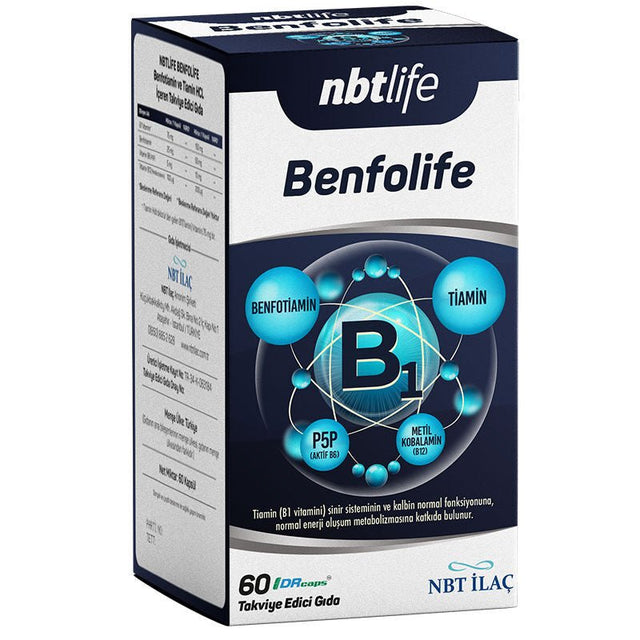Benfotiamine & B Vitamin Complex - Advanced Daily Support Capsules - TryAladdin