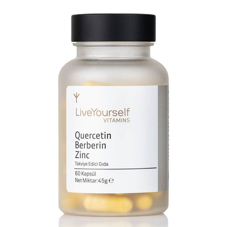 Berberine Quercetin Zinc - Antioxidant & Immune Health Capsules - TryAladdin
