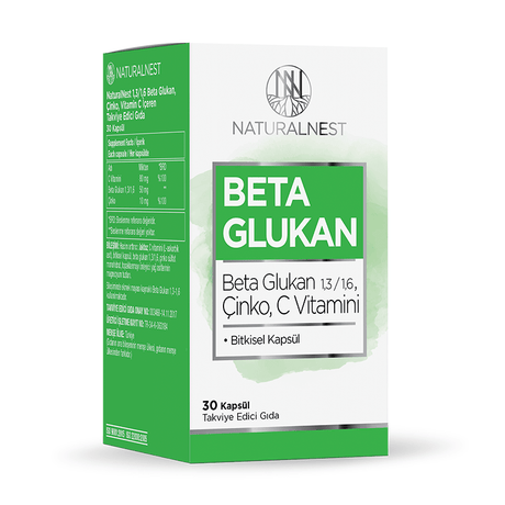 Beta Glucan 1,3/1,6, Zinc & Vitamin C - Immunity Support Hard Capsules - TryAladdin