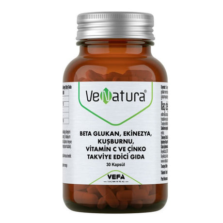 Beta Glucan, Echinacea & Vitamin C - Immune Support Capsules - TryAladdin