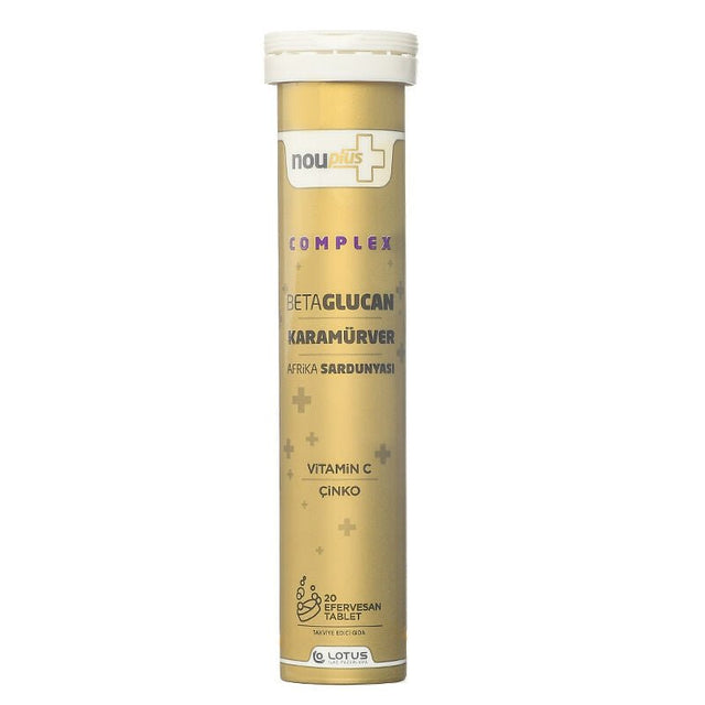 Beta - Glucan Elderberry Complex - Immune Support Effervescent Tablets - TryAladdin