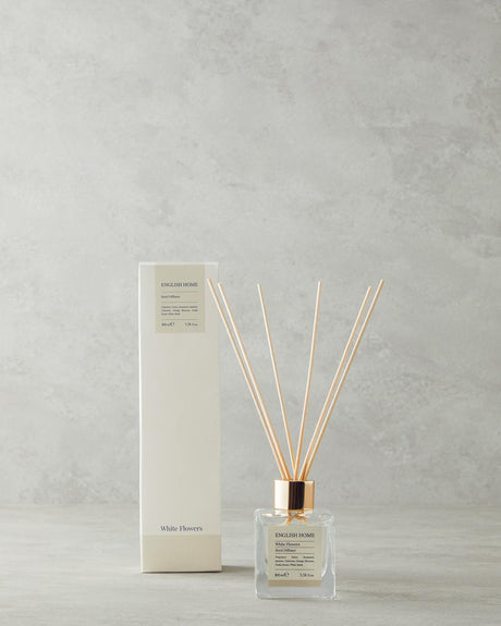 Elegant White Flowers Reed Diffuser - Premium Home Fragrance - Bulk Supply