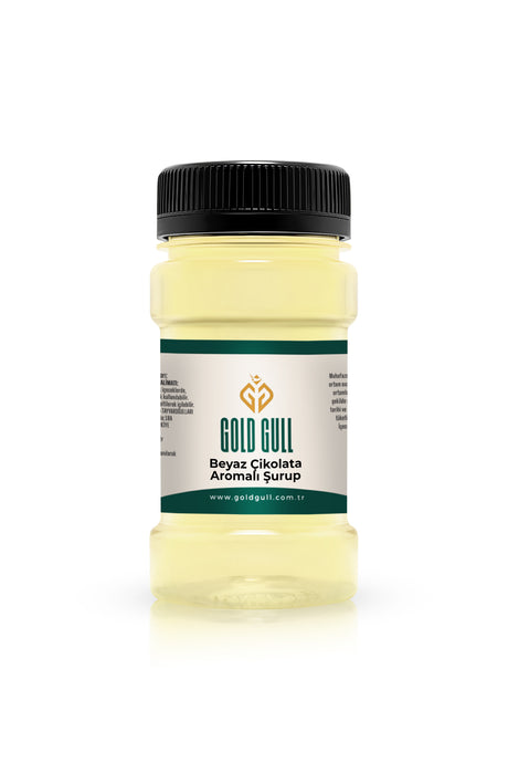 Gold Gull Premium White Chocolate Syrup - Coffee, Cocktail & Dessert Flavoring - 80ml