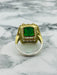 Beyoglu | 925K Silver Emerald Vintage Ring