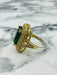 Beyoglu | 925K Silver Emerald Vintage Ring