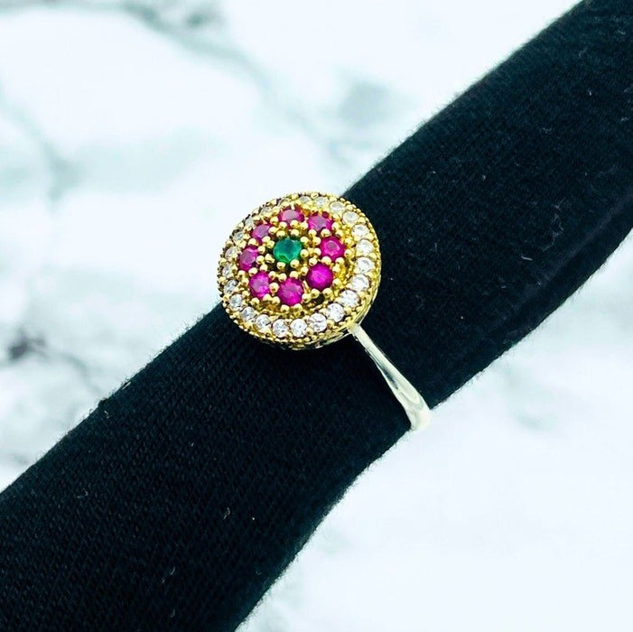 Beyoglu | 925K Silver Ruby Ottoman Ring