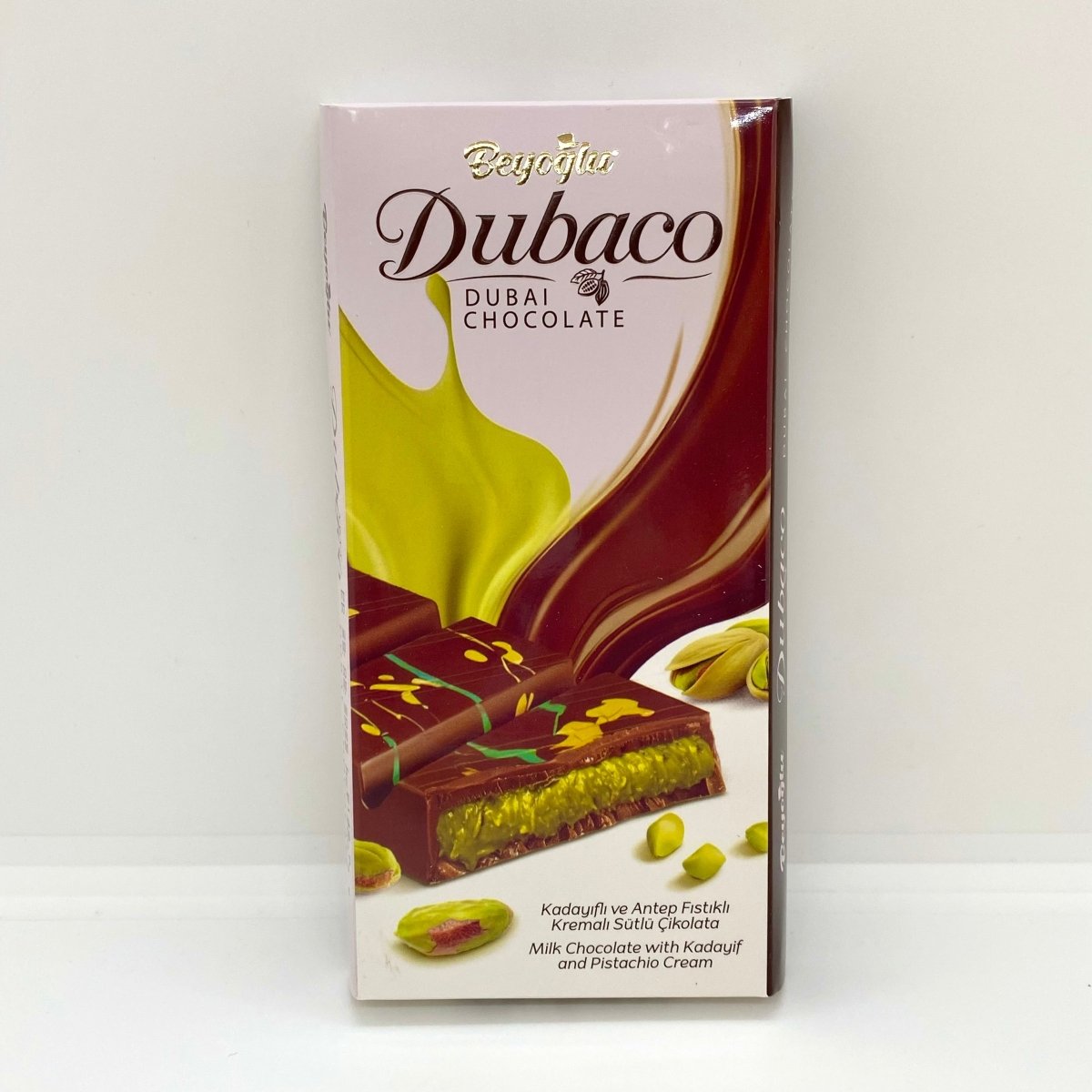 Beyoglu | Dubaco Crispy Kadayif Dubai Milk Chocolate - 200g - TryAladdin