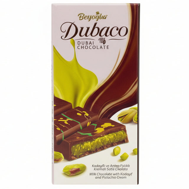 Beyoglu | Dubaco Crispy Kadayif Dubai Milk Chocolate - 200g - TryAladdin