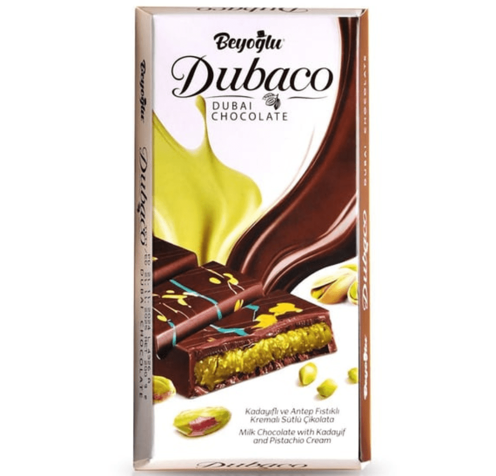 Beyoglu | Dubaco Crispy Kadayif Dubai Milk Chocolate - 95g - TryAladdin