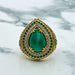 Beyoglu | Emerald Ottoman Style Jewelry Set