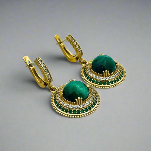 Beyoglu | Malachite Ottoman Style Jewelry Set