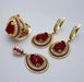 Beyoglu | Ruby Ottoman Style Jewelry Set