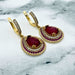 Beyoglu | Ruby Ottoman Style Jewelry Set