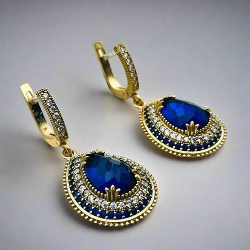 Beyoglu | Sapphire Ottoman Style Jewelry Set