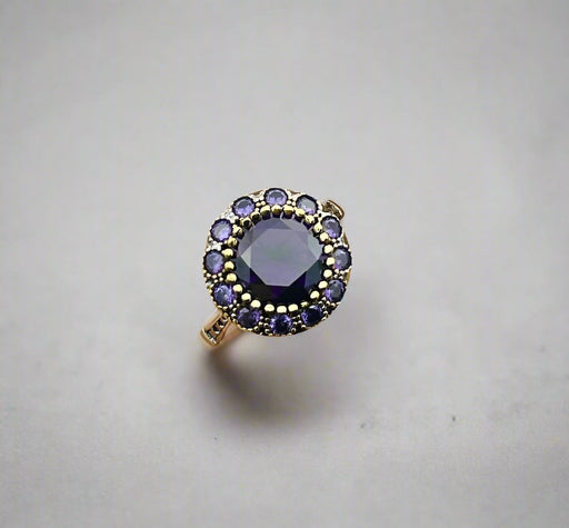 Beyoglu | Silver Amethyst 925K Ottoman Ring