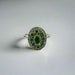 Beyoglu | Silver Emerald Ottoman Ring