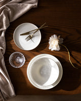 Fine Bone Porcelain 6-Person Dinnerware Set - Timeless Elegance