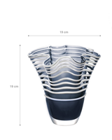 Handmade Small Glass Vase - Elegant Home Decor Accent
