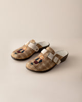 Dámské hnědé pantofle Comfort Thizay