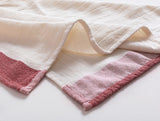 Red & Ecru Absorbent Kitchen Dish Towel