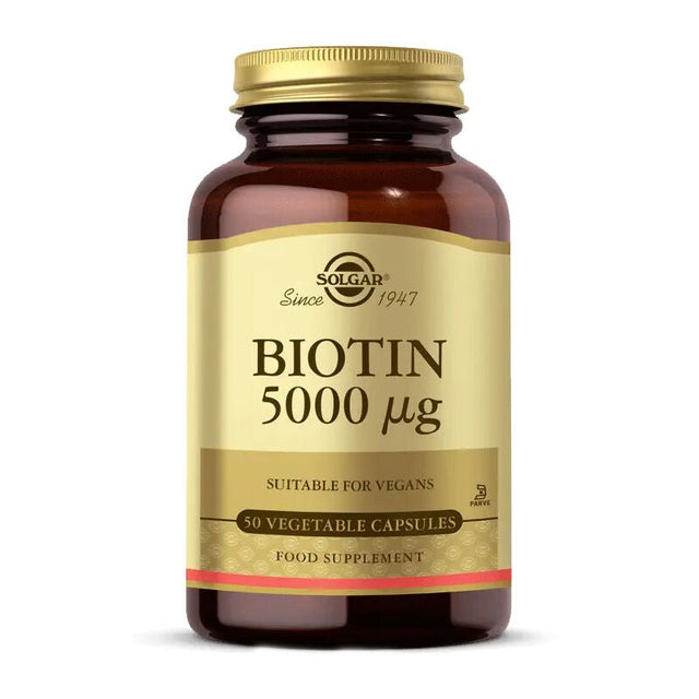 Biotin - High Potency Dietary Supplement Capsules - TryAladdin