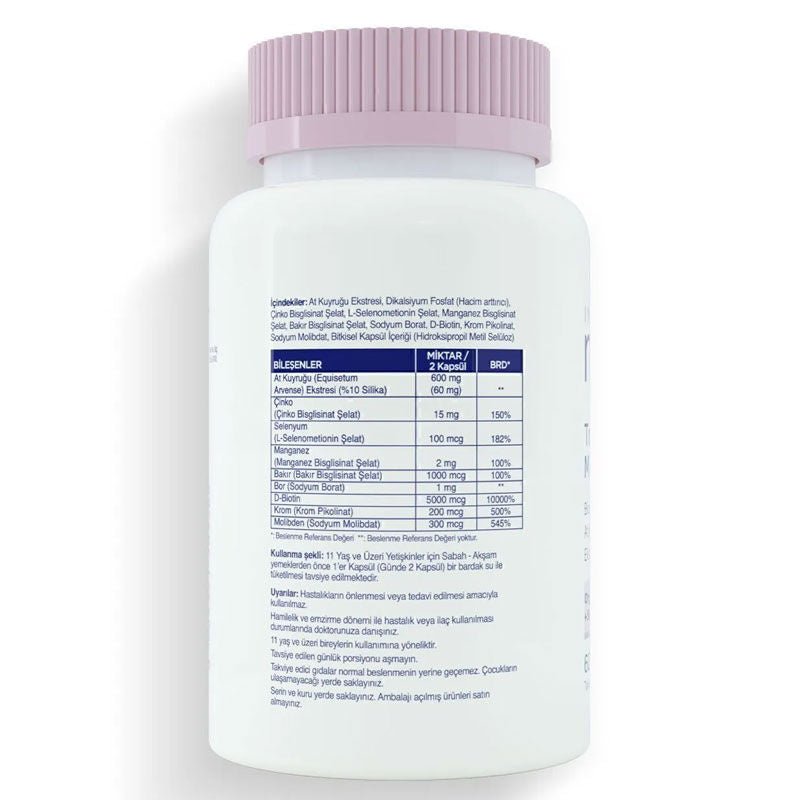 Biotin & Horsetail Extract Multivitamin - Advanced Chelated Mineral Complex - TryAladdin