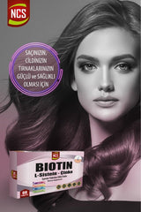 Biotin L - Cysteine & Zinc Complex - 60 Tablets for Hair & Skin - TryAladdin