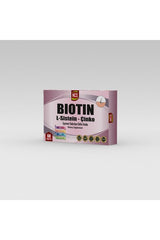 Biotin L - Cysteine & Zinc Complex - 60 Tablets for Hair & Skin - TryAladdin