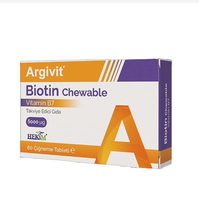 Biotin (Vitamin B7) - High Potency Chewable Tablets - TryAladdin