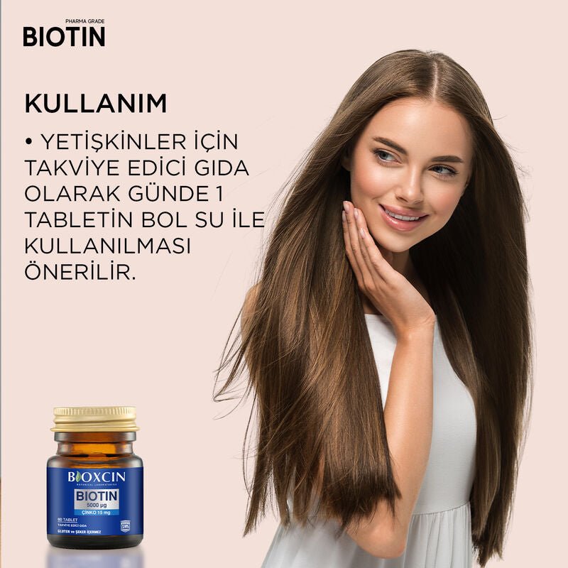 Biotin & Zinc - Hair Strengthening Supplement & Daily Shampoo Set - TryAladdin