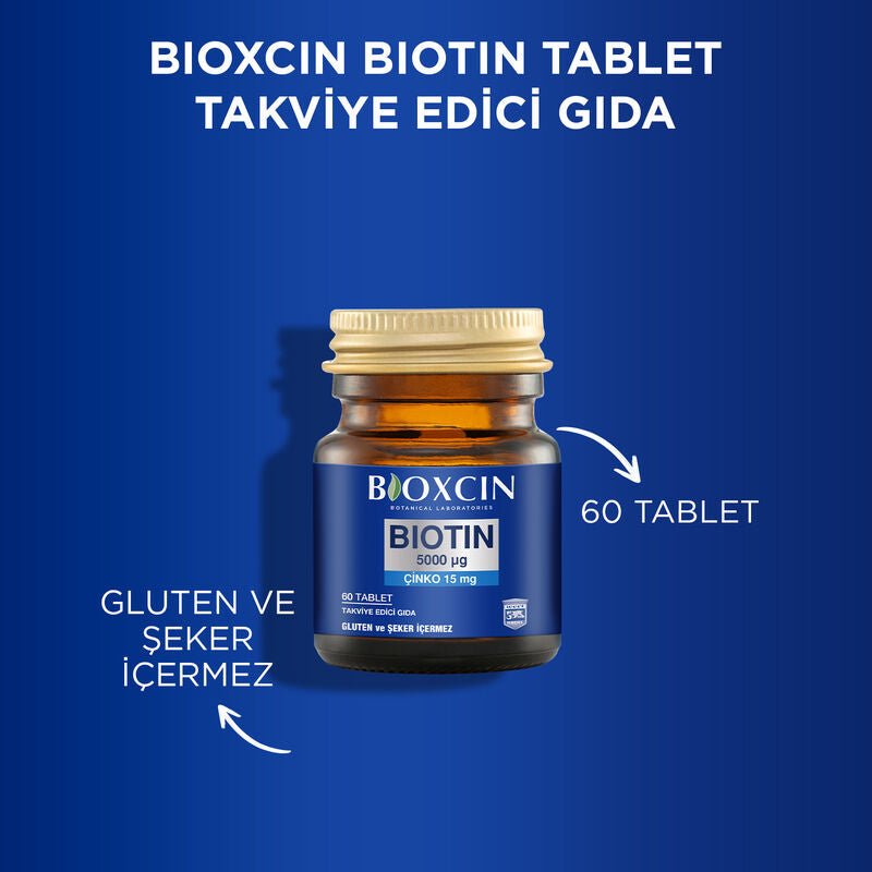 Biotin & Zinc - Hair Strengthening Supplement & Daily Shampoo Set - TryAladdin