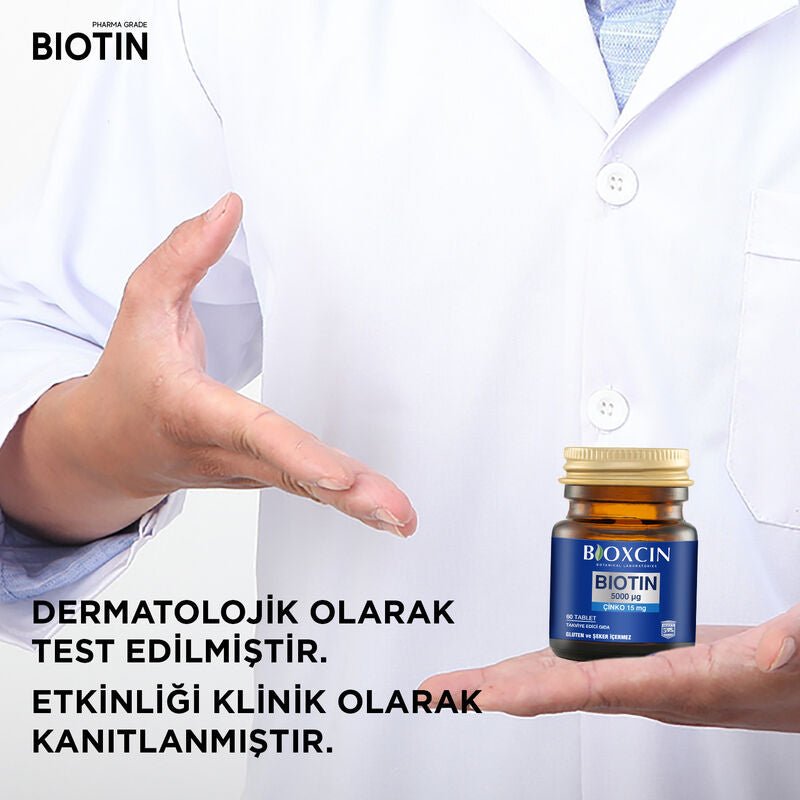 Biotin & Zinc - Hair Strengthening Supplement & Daily Shampoo Set - TryAladdin