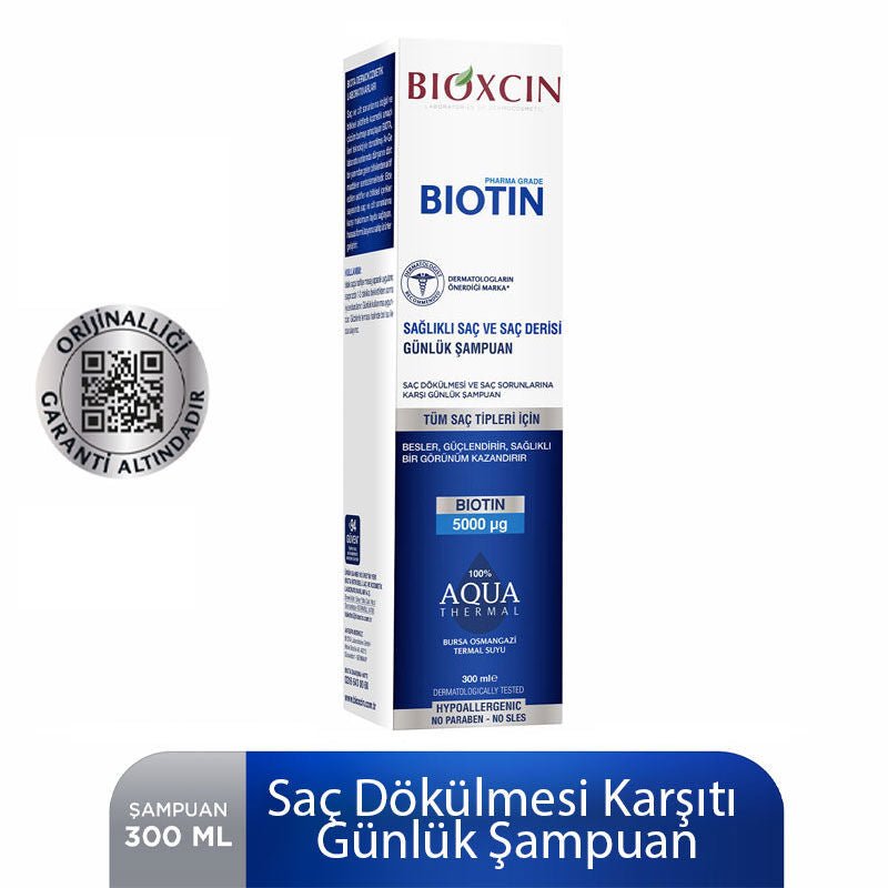 Biotin & Zinc - Hair Strengthening Supplement & Daily Shampoo Set - TryAladdin
