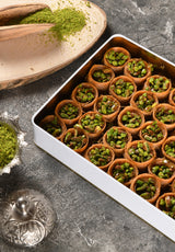 Asi | Bird's Eye Pistachio Kadayif in Gift Metal Box