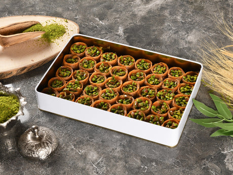 Asi | Bird's Eye Pistachio Kadayif in Gift Metal Box