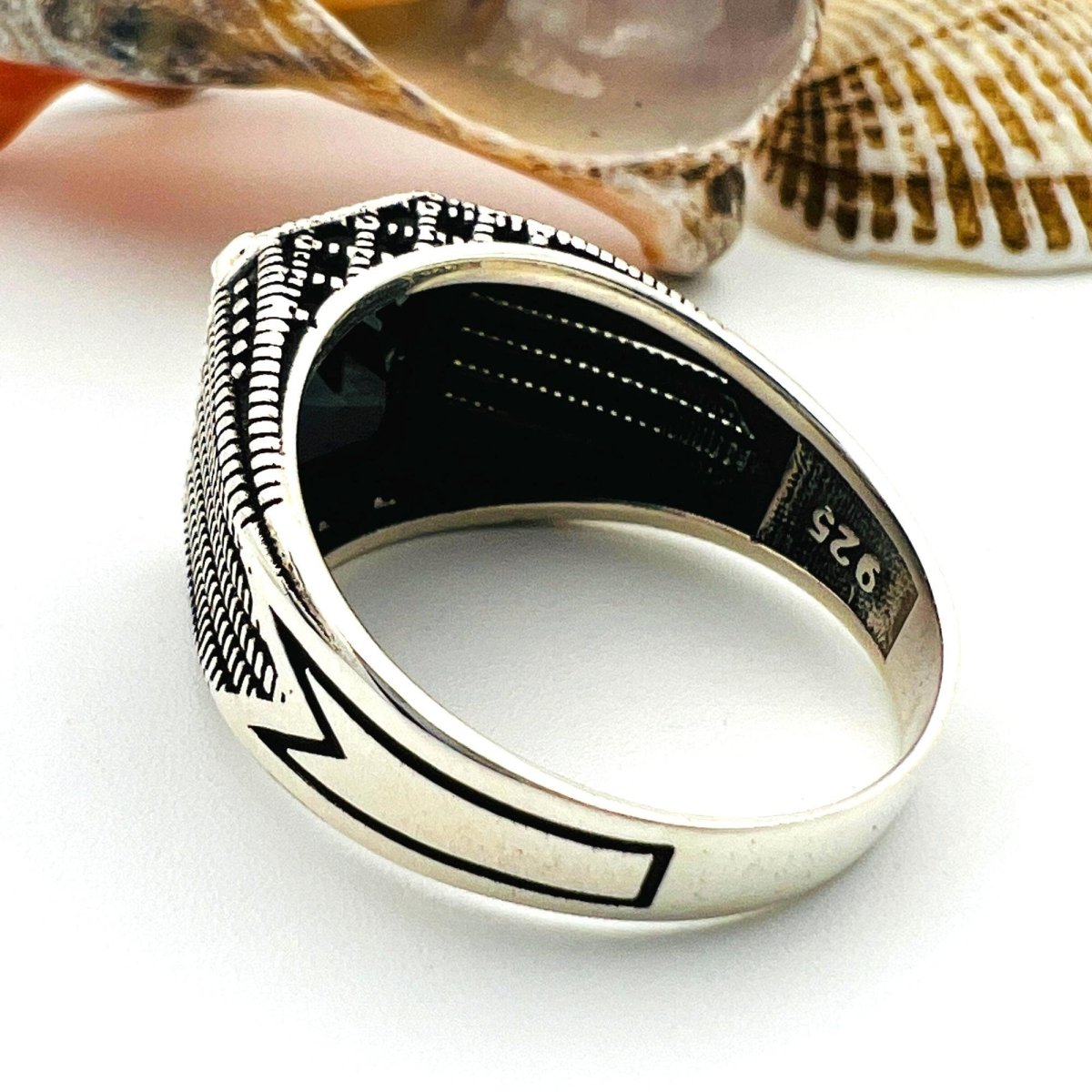 Black Onyx Men's Ring